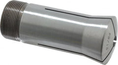 Lyndex - 21/64 Inch 5C Round Collet - 3.27 Inch Overall Length, 1.041-24 Internal Thread Size, Steel, 0.0007 Inch TIR - Exact Industrial Supply