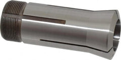 Lyndex - 15/16 Inch 5C Round Collet - 3.27 Inch Overall Length, 1.041-24 Internal Thread Size, Steel, 0.0011 Inch TIR - Exact Industrial Supply