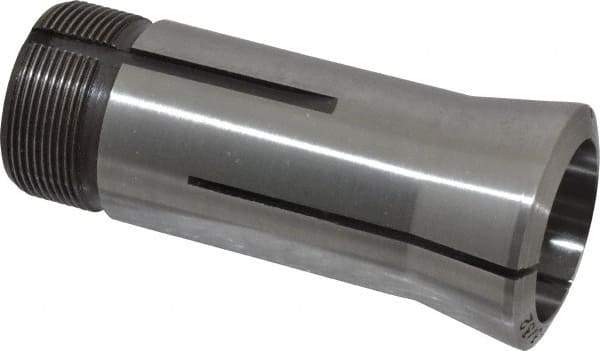 Lyndex - 1-3/32 Inch 5C Round Collet - 3.27 Inch Overall Length, 1.041-24 Internal Thread Size, Steel, 0.0011 Inch TIR - Exact Industrial Supply