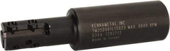 Kennametal - 0.81" Cut Diam, 1-1/2" Max Depth of Cut, 1" Shank Diam, Internal/External Indexable Thread Mill - Insert Style TM25.., 3 Inserts, Toolholder Style TM, 3.9" OAL - Americas Industrial Supply