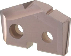 Allied Machine and Engineering - 51/64" Diam x 5/32" Thick, Seat Code 1, 132° Included Angle Spade Drill Insert - AM200 Coated, Cobalt, Grade Super Cobalt, Series GEN2 T-A - Americas Industrial Supply