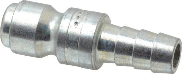 Coilhose Pneumatics - Hose Barb Tru-Flate Automotive Pneumatic Hose Connector - Plated Steel, 3/8" Body Diam, 3/8" Hose ID - Americas Industrial Supply
