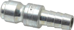 Coilhose Pneumatics - Hose Barb Tru-Flate Automotive Pneumatic Hose Connector - Plated Steel, 3/8" Body Diam, 3/8" Hose ID - Americas Industrial Supply