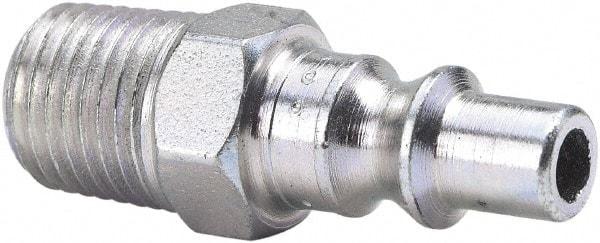Coilhose Pneumatics - 3/4 Male NPT Industrial Pneumatic Hose Connector - Plated Steel, 3/4" Body Diam - Americas Industrial Supply