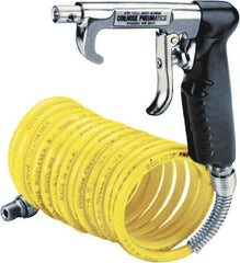 Coilhose Pneumatics - 1/4" ID Pistol Grip Blow Gun - 15' Long Hose - Americas Industrial Supply