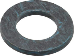 Metric Blue - M16 Screw, Alloy Steel Standard Flat Washer - 17.52mm ID x 32mm OD, 3.1mm Thick, Plain Finish - Americas Industrial Supply