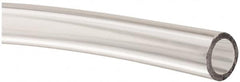 Made in USA - 3/8" ID x 1/2" OD, 1/16" Wall Thickness, Cut to Length (100' Standard Length) PVC Tube - Clear, 40 Max psi, 68 Shore A Hardness - Americas Industrial Supply