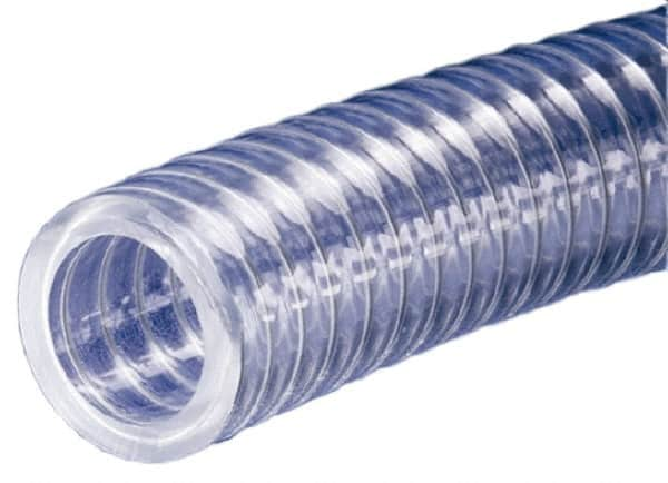 Kuriyama of America - 1-1/2" ID x 2" OD, 50' Long, PVC Tube - Clear, 100 Max psi - Americas Industrial Supply