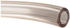 Made in USA - 5/16" ID x 1/2" OD, 3/32" Wall Thickness, Cut to Length (100' Standard Length) PVC Tube - Clear, 60 Max psi, 68 Shore A Hardness - Americas Industrial Supply