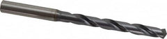 OSG - Letter R 130° Powdered Metal Jobber Drill - V Finish, Right Hand Cut, Spiral Flute, Straight Shank, 131mm OAL, Standard Point - Americas Industrial Supply