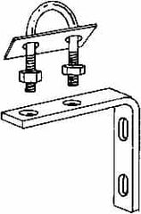 Coilhose Pneumatics - Filter Wall Mounted Pipe Bracket - For Use with Coilhose FRLs - Americas Industrial Supply