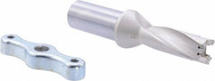 Iscar - 0.787 to 0.823" Diam, 3xD, 2.36" Max Depth, 1" Shank Diam, Replaceable Tip Drill - 20 Seat Size, DCM Toolholder, Series ChamDrill - Americas Industrial Supply