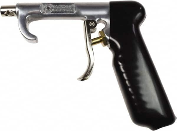 Coilhose Pneumatics - Standard Safety Pistol Grip Blow Gun - 1/4 NPT, 5" Tube Length, Aluminum - Americas Industrial Supply