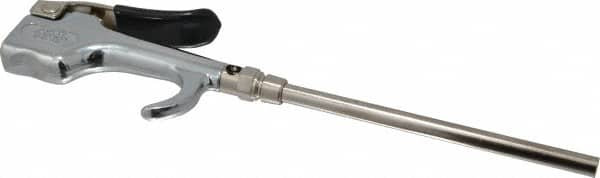 Coilhose Pneumatics - Safety Extension Tube Thumb Lever Blow Gun - 1/4 NPT, 6" Tube Length - Americas Industrial Supply