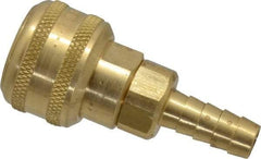 Coilhose Pneumatics - 3/8 Male NPT Industrial Pneumatic Hose Coupler - Brass, 1/4" Body Diam - Americas Industrial Supply