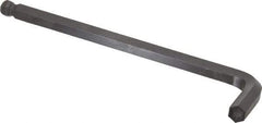 Eklind - 14mm Hex, Long Arm, Ball End Hex Key - 9-5/32" OAL, Metric System of Measurement - Americas Industrial Supply
