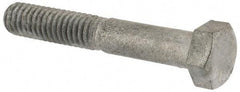 Value Collection - 5/16-18 Thread, 2" Length Under Head, Steel Hex Head Bolt - Hot Dipped Galvanized Coated, UNC Thread, ASTM A307, Grade 2 - Americas Industrial Supply