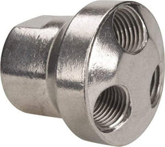Coilhose Pneumatics - 3/8" ID, Air Hose Manifold - Aluminum - Americas Industrial Supply