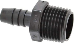 NewAge Industries - 3/8" Barb, 1/2 NPT, Multiple Barbed Tube Connector - Polyethylene, Male - Americas Industrial Supply