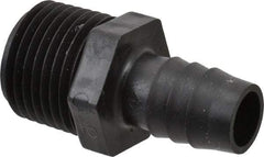 NewAge Industries - 1/2" Barb, 1/2 NPT, Multiple Barbed Tube Connector - Polyethylene, Male - Americas Industrial Supply