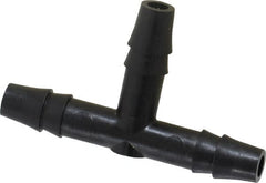 NewAge Industries - 1/4" Barb, Multiple Barbed Tube Union Tee - Polyethylene - Americas Industrial Supply