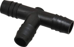 NewAge Industries - 1/2" Barb, Multiple Barbed Tube Union Tee - Polyethylene - Americas Industrial Supply