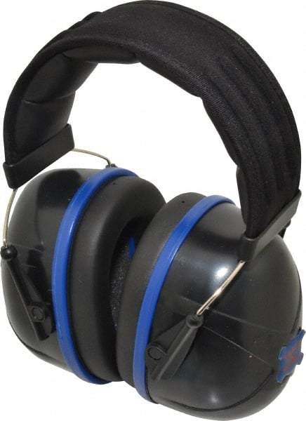 Tasco - Over the Head Black Foam Cushion Earmuffs - 30 NRR Rating - Americas Industrial Supply