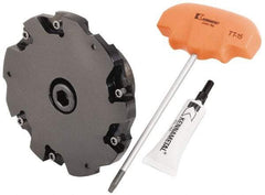 Kennametal - Shell Mount Connection, 0.942" Depth of Cut, 4" Cutter Diam, Indexable Slotting Cutter - Americas Industrial Supply