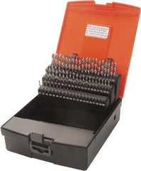 Hertel - 118° Point, Bright Finish, High Speed Steel Jobber Length Drill Bit Set - Americas Industrial Supply