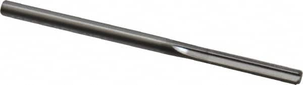 Hertel - 0.128" Solid Carbide 4 Flute Chucking Reamer - Straight Flute, 0.128" Straight Shank, 5/8" Flute Length, 2-1/4" OAL - Americas Industrial Supply