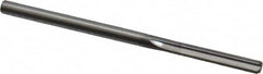 Hertel - 0.128" Solid Carbide 4 Flute Chucking Reamer - Straight Flute, 0.128" Straight Shank, 5/8" Flute Length, 2-1/4" OAL - Americas Industrial Supply