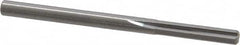 Hertel - 3/16" Solid Carbide 4 Flute Chucking Reamer - Straight Flute, 0.182" Straight Shank, 7/8" Flute Length, 2-3/4" OAL - Americas Industrial Supply