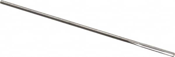 Hertel - 0.0365" Solid Carbide 4 Flute Chucking Reamer - Straight Flute, 0.0365" Straight Shank, 1/4" Flute Length, 1-1/2" OAL - Americas Industrial Supply