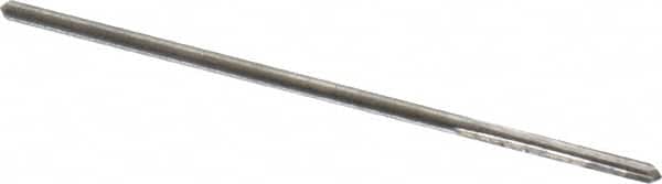 Hertel - 0.045" Solid Carbide 4 Flute Chucking Reamer - Straight Flute, 0.045" Straight Shank, 3/8" Flute Length, 1-1/2" OAL - Americas Industrial Supply