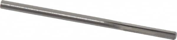 Hertel - 0.121" Solid Carbide 4 Flute Chucking Reamer - Straight Flute, 0.121" Straight Shank, 5/8" Flute Length, 2-1/4" OAL - Americas Industrial Supply