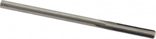 Hertel - 0.139" Solid Carbide 4 Flute Chucking Reamer - Straight Flute, 0.139" Straight Shank, 3/4" Flute Length, 2-1/2" OAL - Americas Industrial Supply