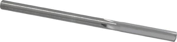 Hertel - 0.142" Solid Carbide 4 Flute Chucking Reamer - Straight Flute, 0.142" Straight Shank, 3/4" Flute Length, 2-1/2" OAL - Americas Industrial Supply