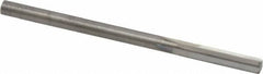 Hertel - 0.15" Solid Carbide 4 Flute Chucking Reamer - Straight Flute, 0.15" Straight Shank, 3/4" Flute Length, 2-1/2" OAL - Americas Industrial Supply