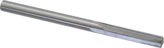 Hertel - 0.21" Solid Carbide 4 Flute Chucking Reamer - Straight Flute, 0.21" Straight Shank, 1" Flute Length, 3" OAL - Americas Industrial Supply