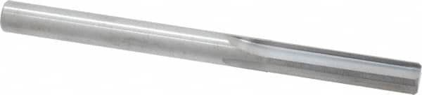 Hertel - 0.24" Solid Carbide 4 Flute Chucking Reamer - Straight Flute, 0.24" Straight Shank, 1" Flute Length, 3" OAL - Americas Industrial Supply