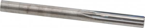 Hertel - 0.255" Solid Carbide 4 Flute Chucking Reamer - Straight Flute, 0.255" Straight Shank, 1" Flute Length, 3" OAL - Americas Industrial Supply