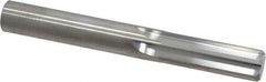 Hertel - 1/2" Solid Carbide 6 Flute Chucking Reamer - Straight Flute, 0.47" Straight Shank, 1-1/2" Flute Length, 4" OAL - Americas Industrial Supply