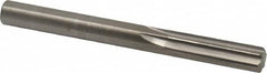 Hertel - 5/16" Solid Carbide 6 Flute Chucking Reamer - Straight Flute, Straight Shank, 1-1/8" Flute Length, 3-1/4" OAL - Americas Industrial Supply