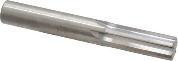 Hertel - 9/16" Solid Carbide Chucking Reamer - Straight Flute, Straight Shank, 1-1/2" Flute Length, 4" OAL - Americas Industrial Supply