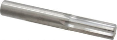 Hertel - 9/16" Solid Carbide Chucking Reamer - Straight Flute, Straight Shank, 1-1/2" Flute Length, 4" OAL - Americas Industrial Supply