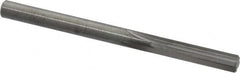 Hertel - #1 Solid Carbide 4 Flute Chucking Reamer - Straight Flute, Straight Shank, 1" Flute Length, 3" OAL - Americas Industrial Supply