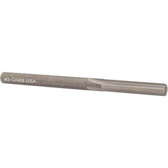 Hertel - #3 Solid Carbide 4 Flute Chucking Reamer - Americas Industrial Supply