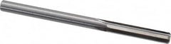 Hertel - #6 Solid Carbide 4 Flute Chucking Reamer - Straight Flute, Straight Shank, 1" Flute Length, 3" OAL - Americas Industrial Supply