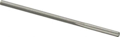 Hertel - #38 Solid Carbide 4 Flute Chucking Reamer - Straight Flute, Straight Shank, 5/8" Flute Length, 2-1/4" OAL - Americas Industrial Supply