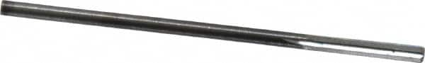 Hertel - #45 Solid Carbide 4 Flute Chucking Reamer - Straight Flute, Straight Shank, 1/2" Flute Length, 2" OAL - Americas Industrial Supply